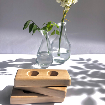 2 Essential oil blends + Wooden stand